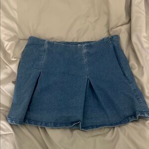 Forever 21 Blue Mini Skirt